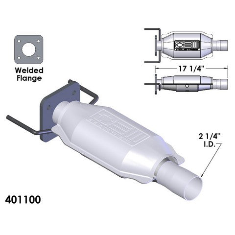 Catalytic Converter OEM Industries 401100