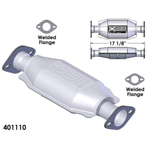 Catalytic Converter OEM Industries 401110