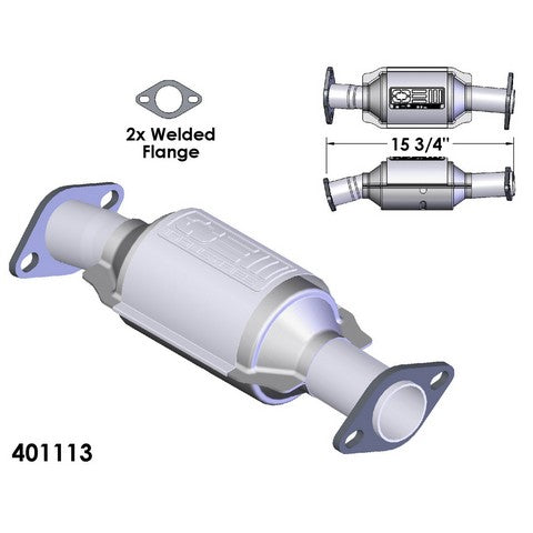 Catalytic Converter OEM Industries 401113
