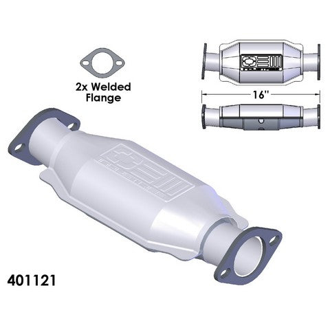 Catalytic Converter OEM Industries 401121