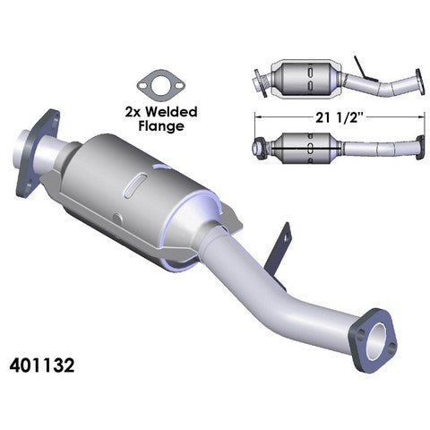 Catalytic Converter OEM Industries 401132