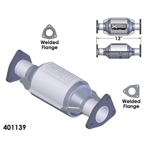 Catalytic Converter OEM Industries 401139