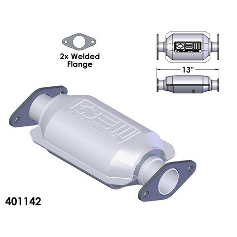 Catalytic Converter OEM Industries 401142