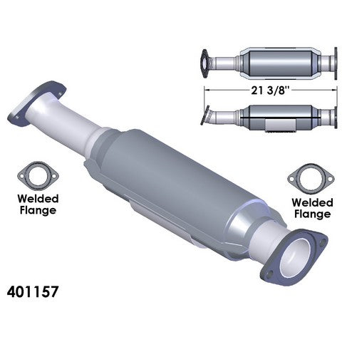 Catalytic Converter OEM Industries 401157