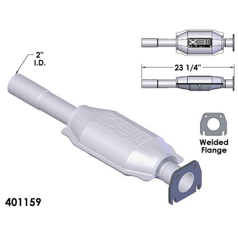 Catalytic Converter OEM Industries 401159