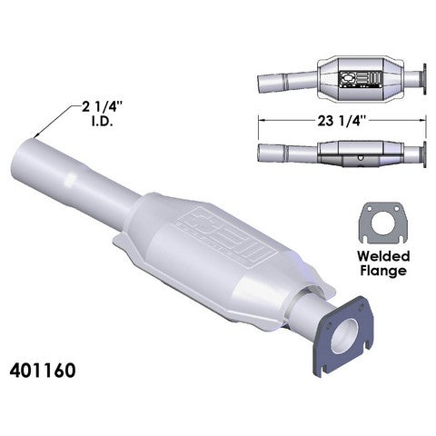 Catalytic Converter OEM Industries 401160