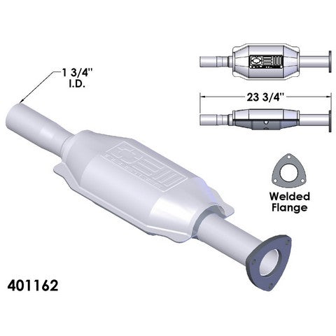 Catalytic Converter OEM Industries 401162