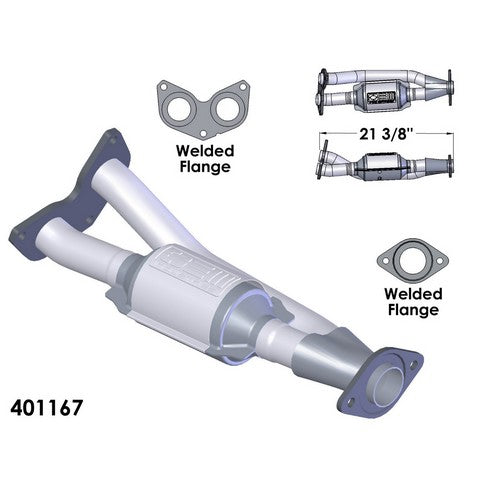 Catalytic Converter OEM Industries 401167