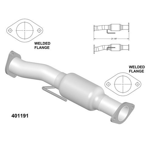 Catalytic Converter OEM Industries 401191