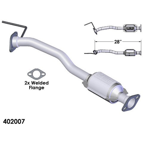 Catalytic Converter OEM Industries 402007