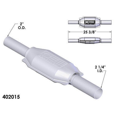 Catalytic Converter OEM Industries 402015