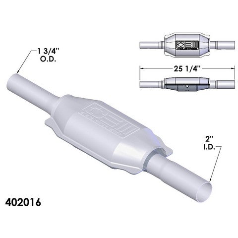 Catalytic Converter OEM Industries 402016