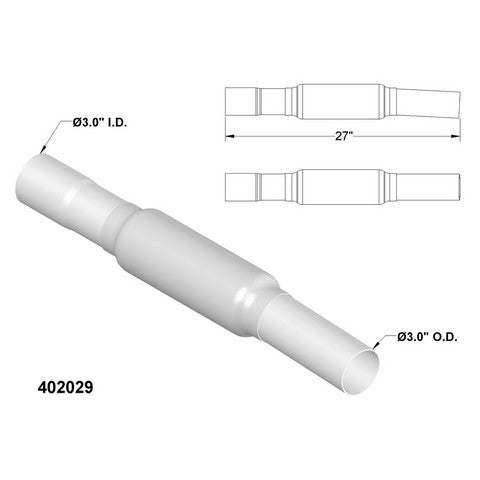 Catalytic Converter OEM Industries 402029