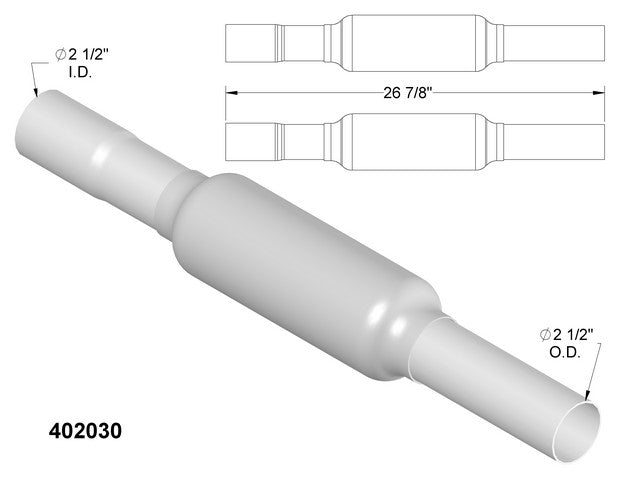 Catalytic Converter OEM Industries 402030
