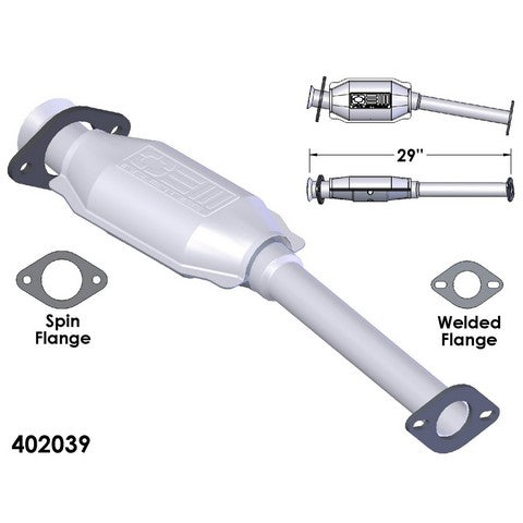 Catalytic Converter OEM Industries 402039