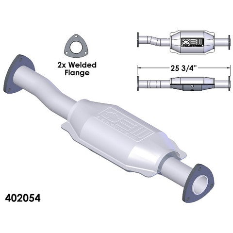 Catalytic Converter OEM Industries 402054