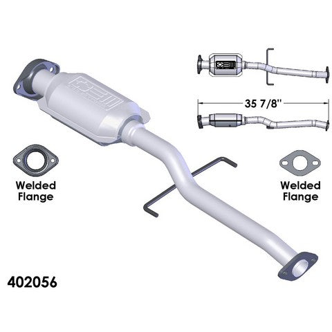 Catalytic Converter OEM Industries 402056