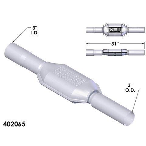 Catalytic Converter OEM Industries 402065