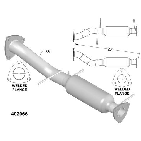 Catalytic Converter OEM Industries 402066