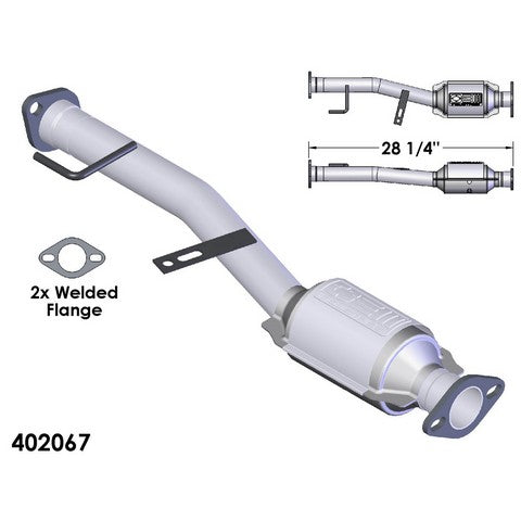 Catalytic Converter OEM Industries 402067