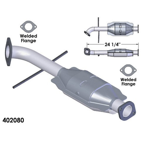 Catalytic Converter OEM Industries 402080