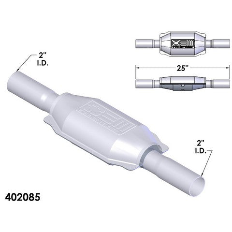 Catalytic Converter OEM Industries 402085