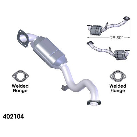Catalytic Converter OEM Industries 402104