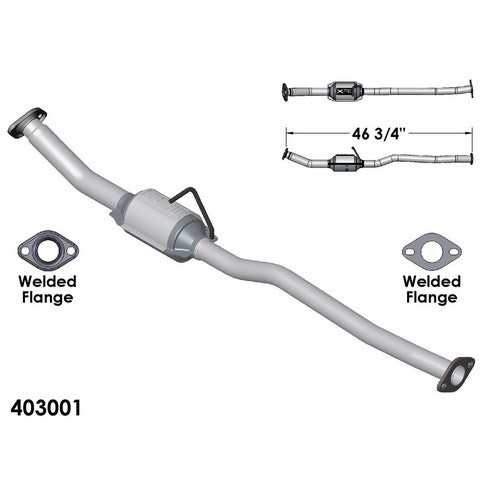Catalytic Converter OEM Industries 403001