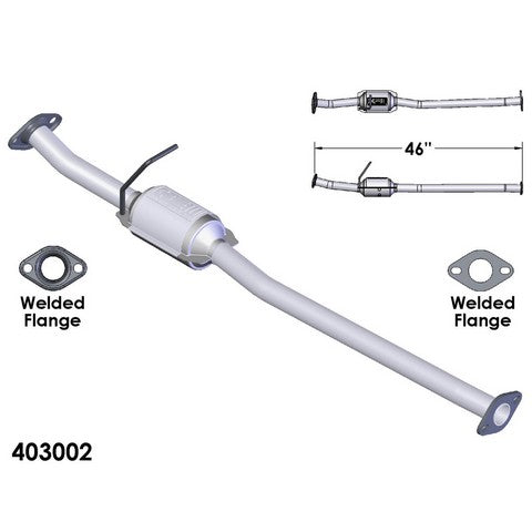 Catalytic Converter OEM Industries 403002