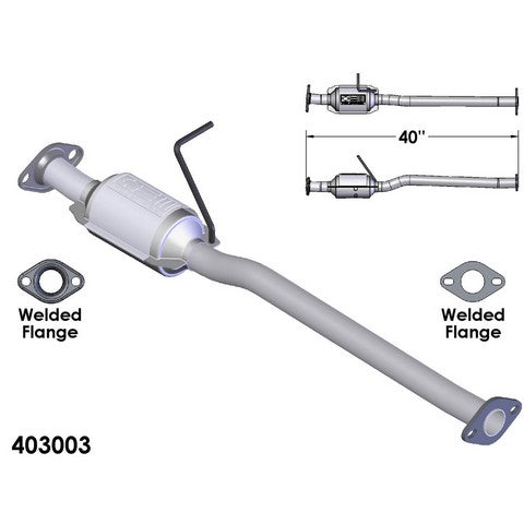Catalytic Converter OEM Industries 403003