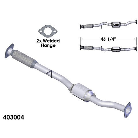 Catalytic Converter OEM Industries 403004