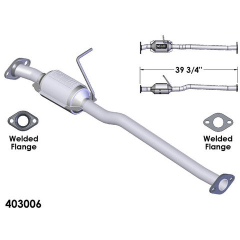 Catalytic Converter OEM Industries 403006