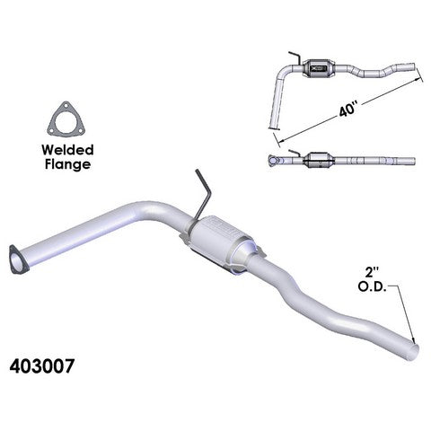 Catalytic Converter OEM Industries 403007