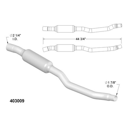 Catalytic Converter OEM Industries 403009