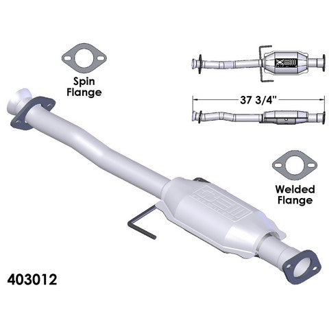 Catalytic Converter OEM Industries 403012