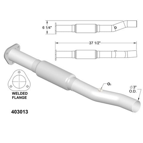 Catalytic Converter OEM Industries 403013
