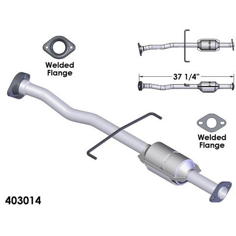 Catalytic Converter OEM Industries 403014