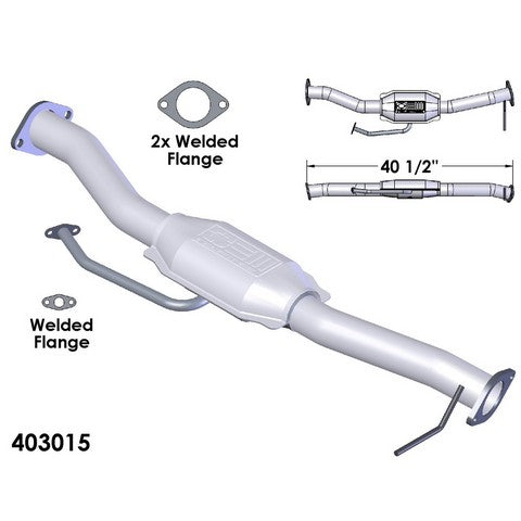 Catalytic Converter OEM Industries 403015
