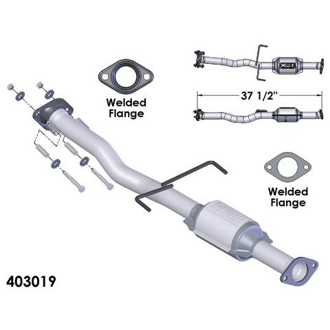 Catalytic Converter OEM Industries 403019
