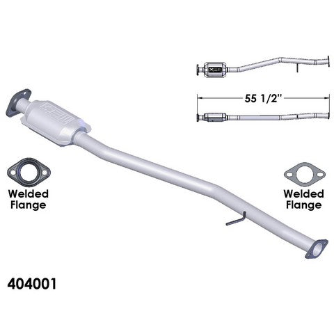 Catalytic Converter OEM Industries 404001