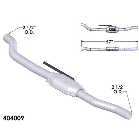 Catalytic Converter OEM Industries 404009