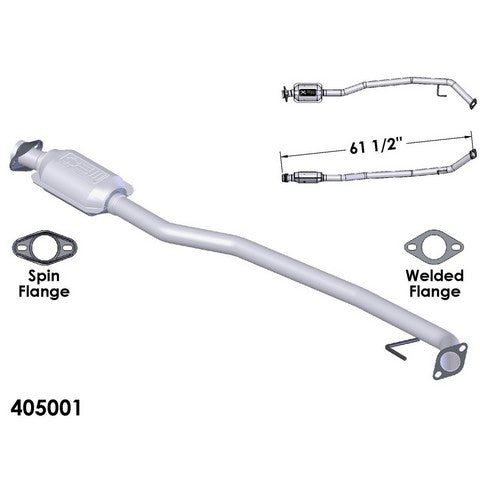 Catalytic Converter OEM Industries 405001