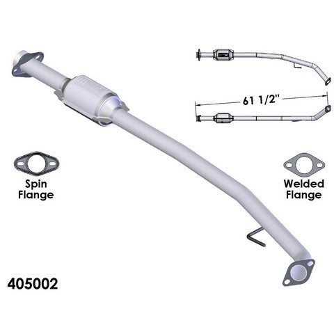 Catalytic Converter OEM Industries 405002