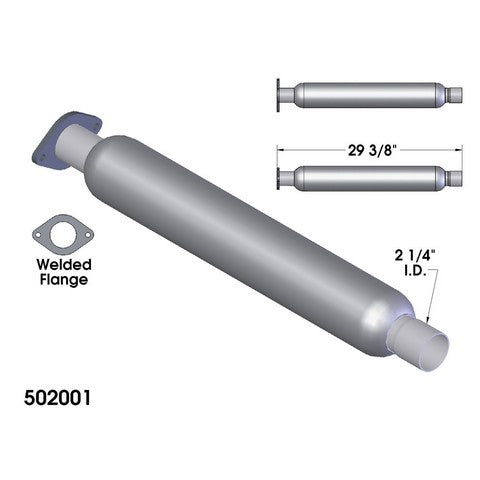 Exhaust Pipe OEM Industries 502001