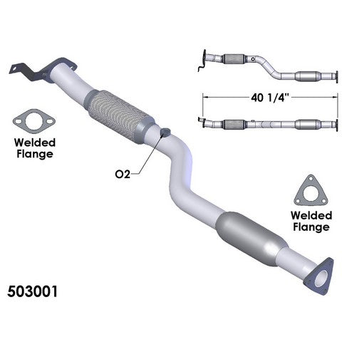 Exhaust Pipe OEM Industries 503001