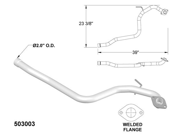 Exhaust Pipe OEM Industries 503003
