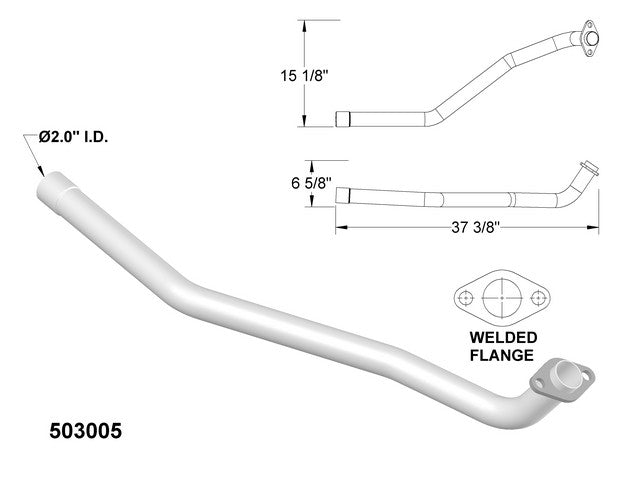 Exhaust Pipe OEM Industries 503005