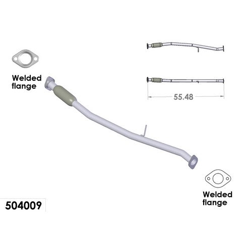 Exhaust Pipe OEM Industries 504009