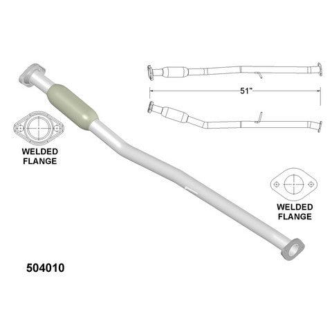 Exhaust Pipe OEM Industries 504010