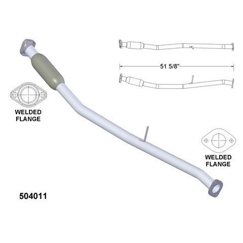 Exhaust Pipe OEM Industries 504011